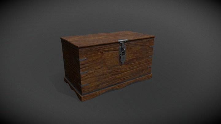 Old trunk 3D Model