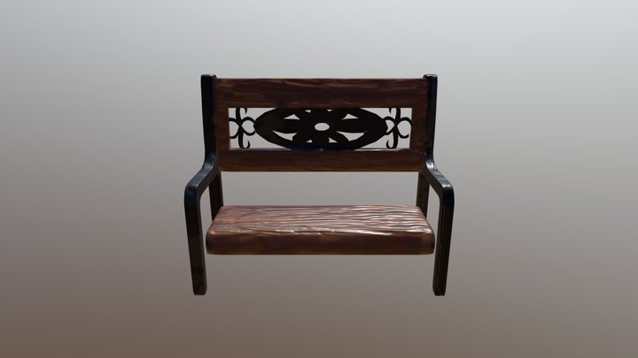 bench_textured 3D Model