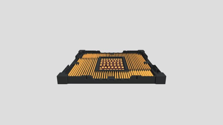 lga1700_socket 3D Model