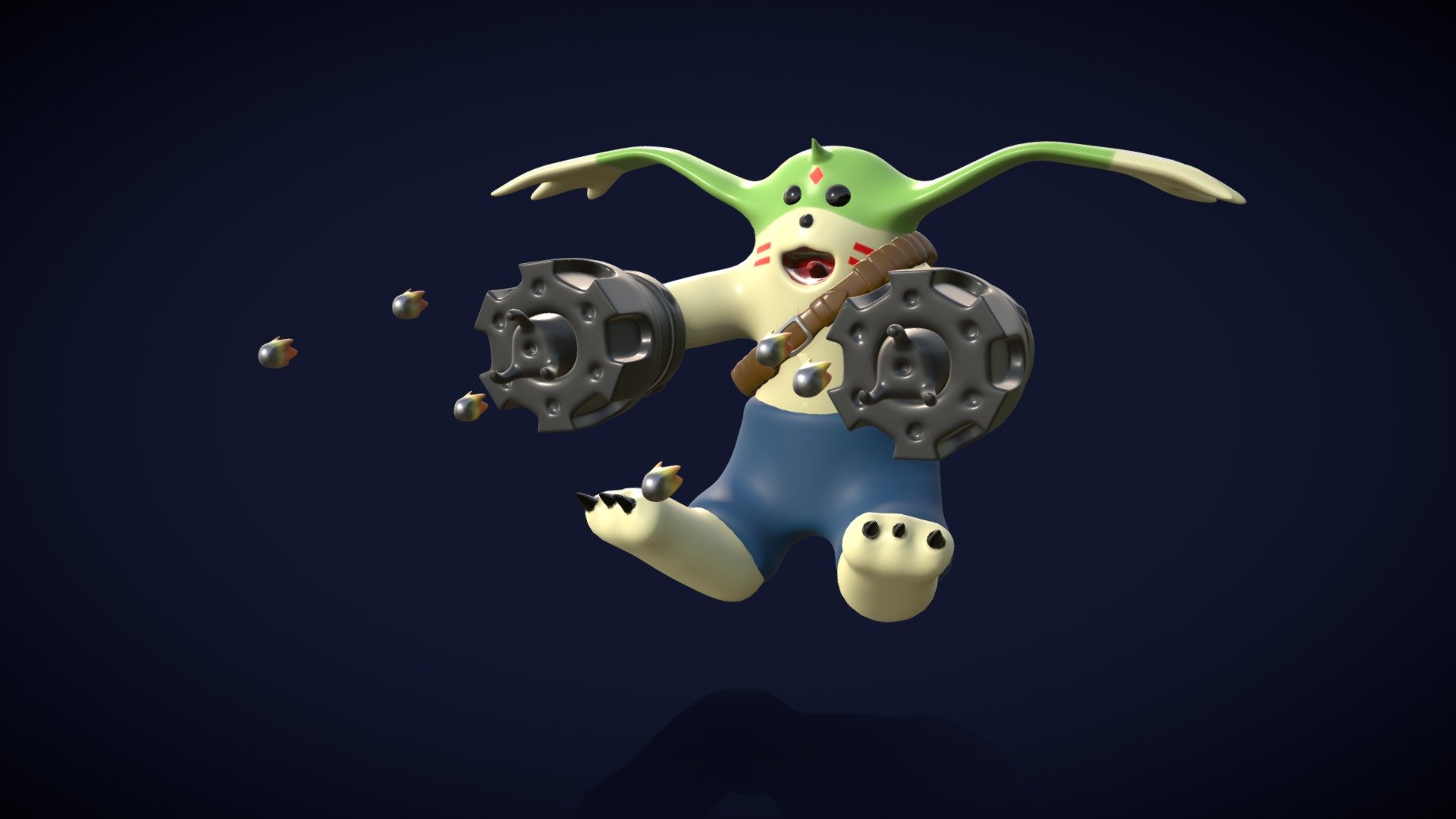 Gargomon - 3D model by Theo.Checchi [5c1c234] - Sketchfab