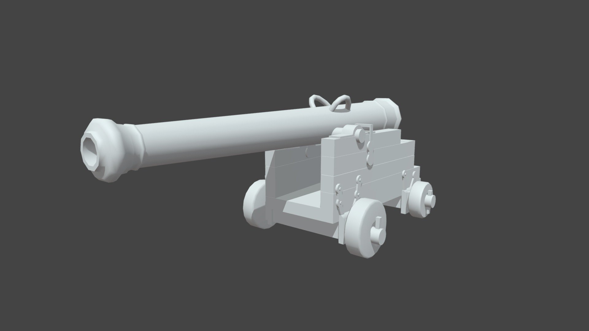 Low Poly Cannon