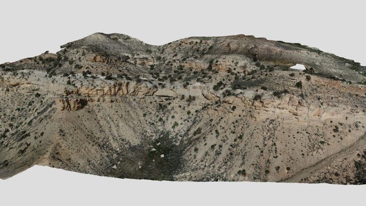 Claggett, Parkman, and Judith River Formations 3D Model