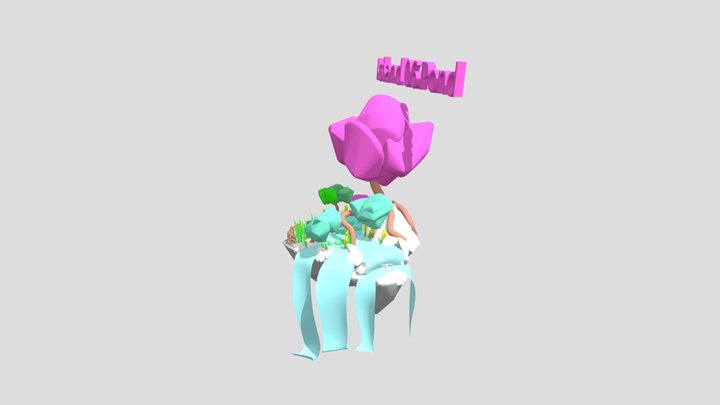 Floating Islands 06 3D Model