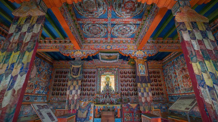 Buddhist Monastery in Nepal 3D Model