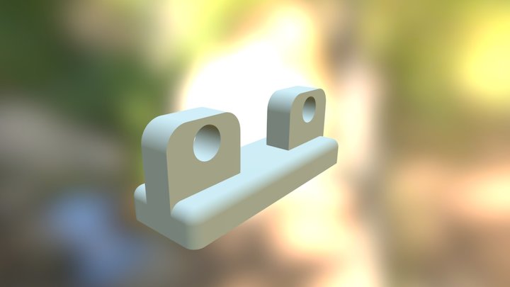 Double Tilt Sensor Base 3D Model