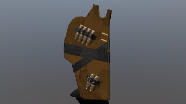 Overwatch Weapon Holster (Skin Cassidy) 3D Model