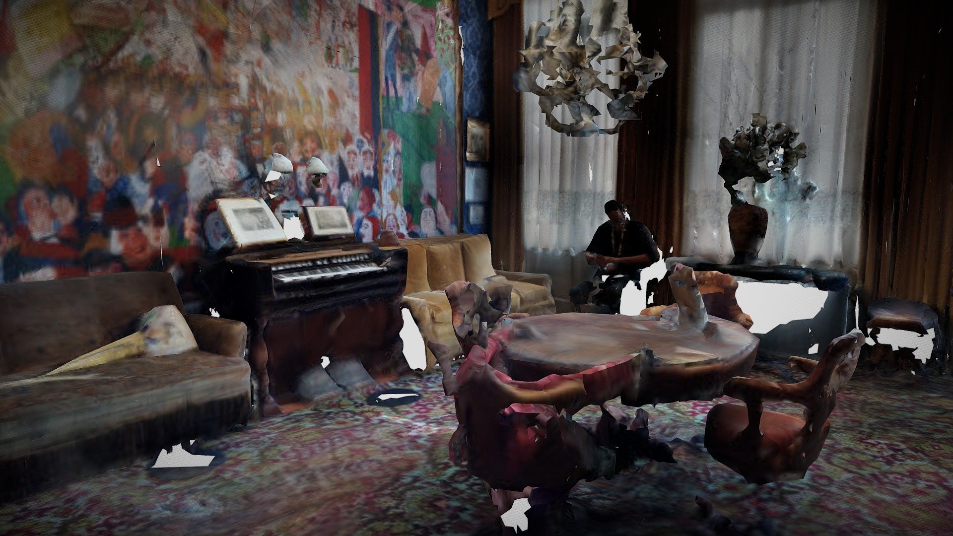 James Ensor Blue Room — Sketchfab embed 3D viewer