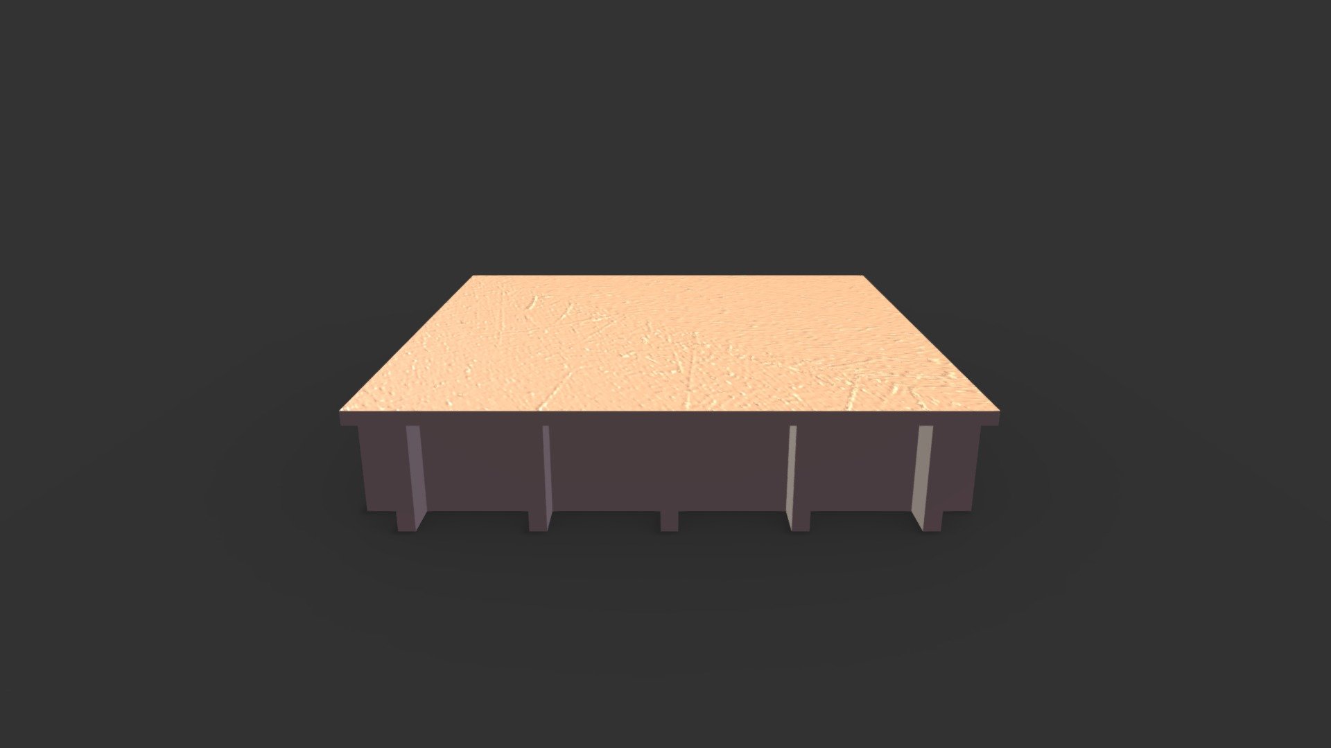 Сплошной композитный настил - Download Free 3D model by Армпласт ...