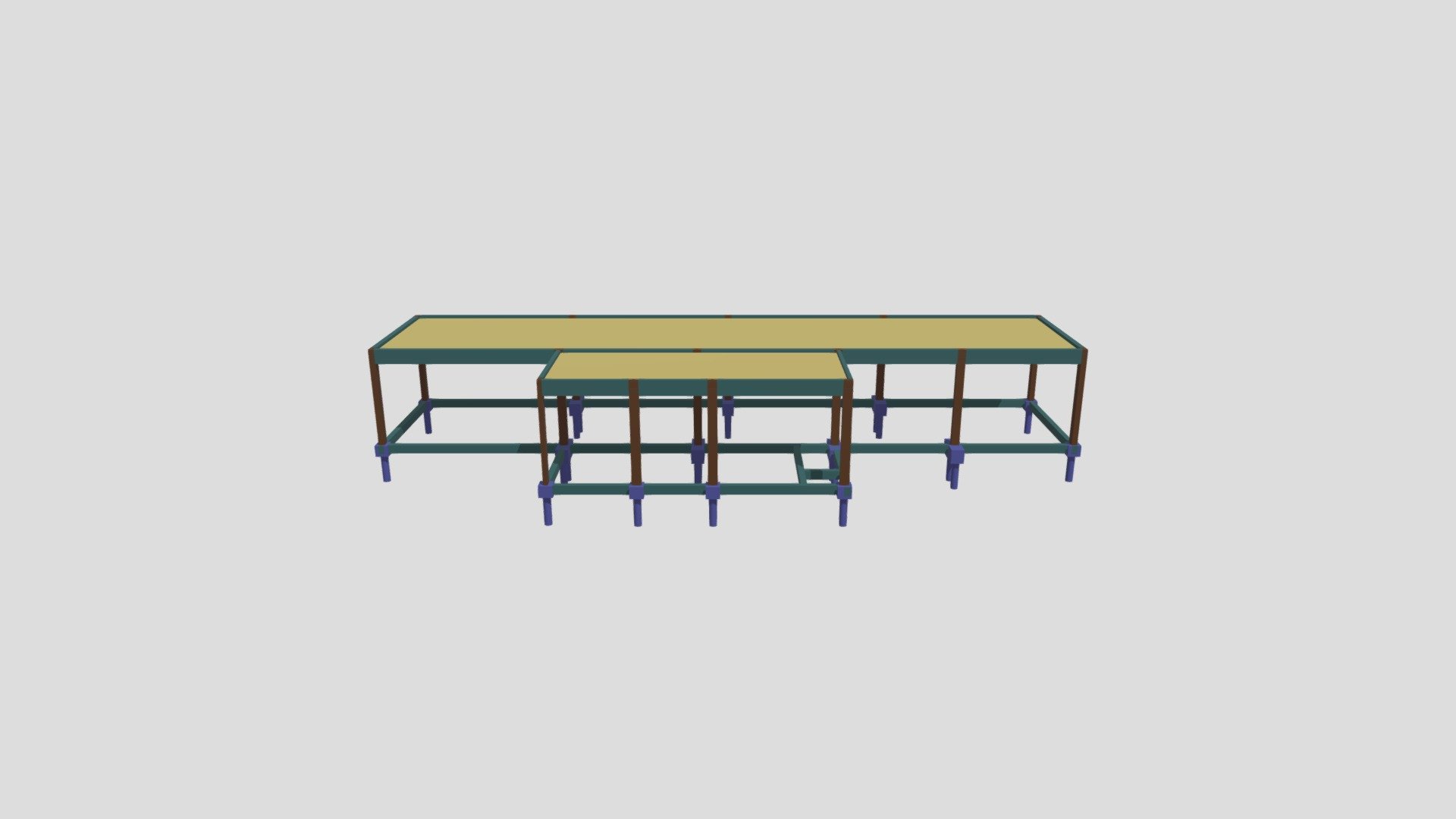 3D Residencia JLR - Rifaina - Estacionamento