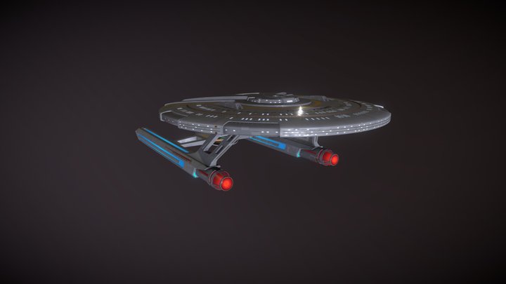 USS Cerritos - Season 2 3D Model