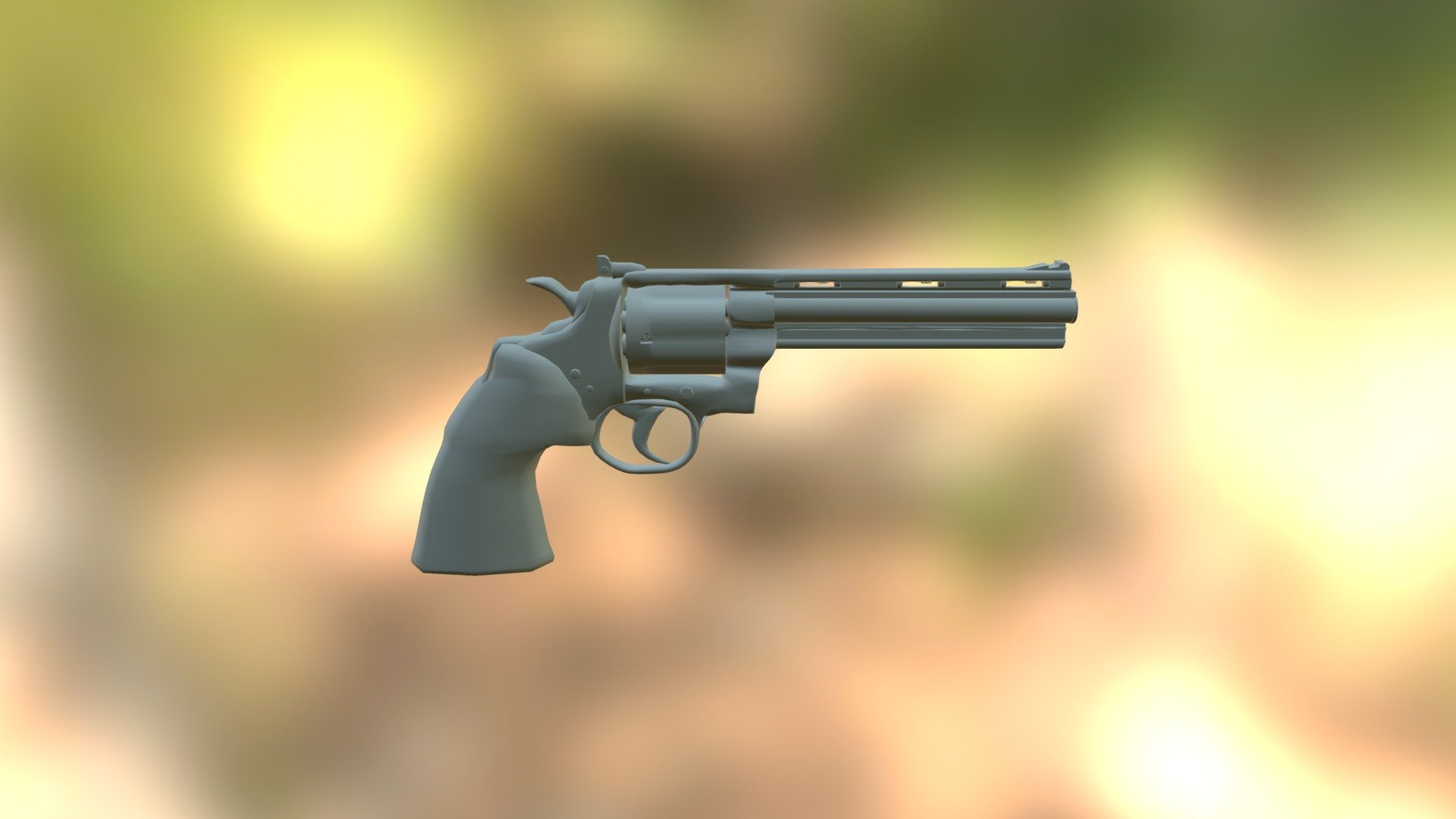 Modelo De Pistola Em 3d - 3d Model By Dennismozart [5c214d9] - Sketchfab