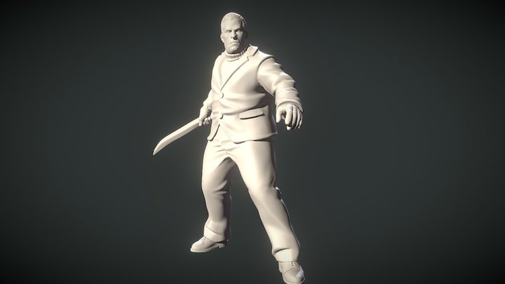 Maroni Personal Escort 2 - Batman 3D Model