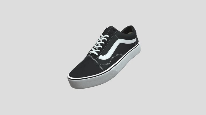 Vans Old Skool 3D Model
