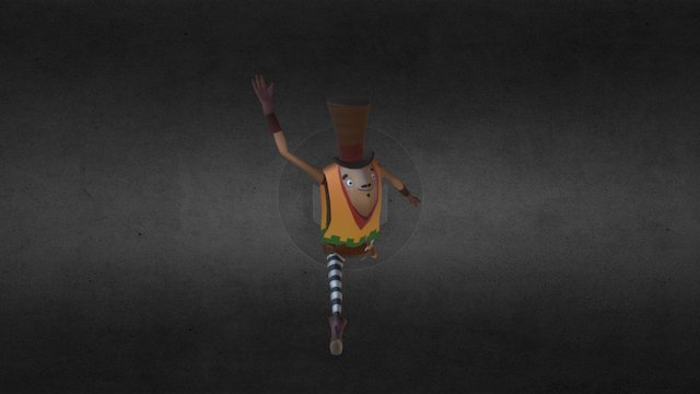 Running 3D Model