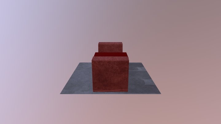 Table Booth Salema 3D Model