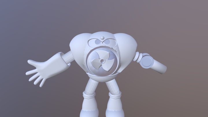Airman (Megaman 2) WIP 3D Model