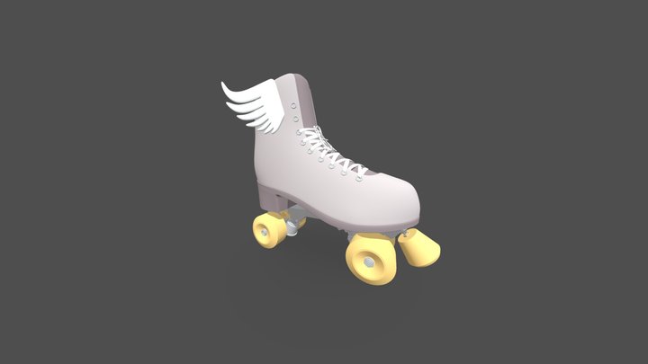 Roller Skate 3D Model