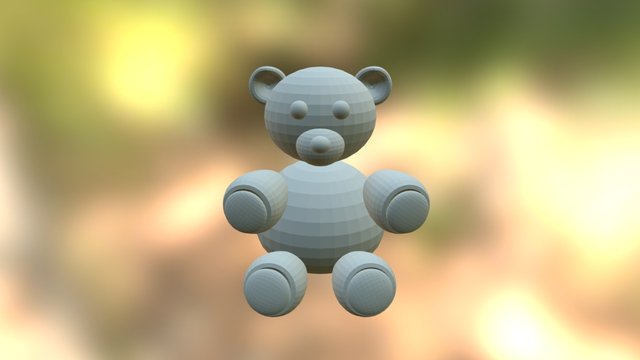 Bear2 3D Model