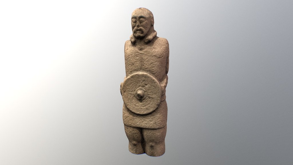 Escultura de Guerrero Castrexo (s. I d.C.)