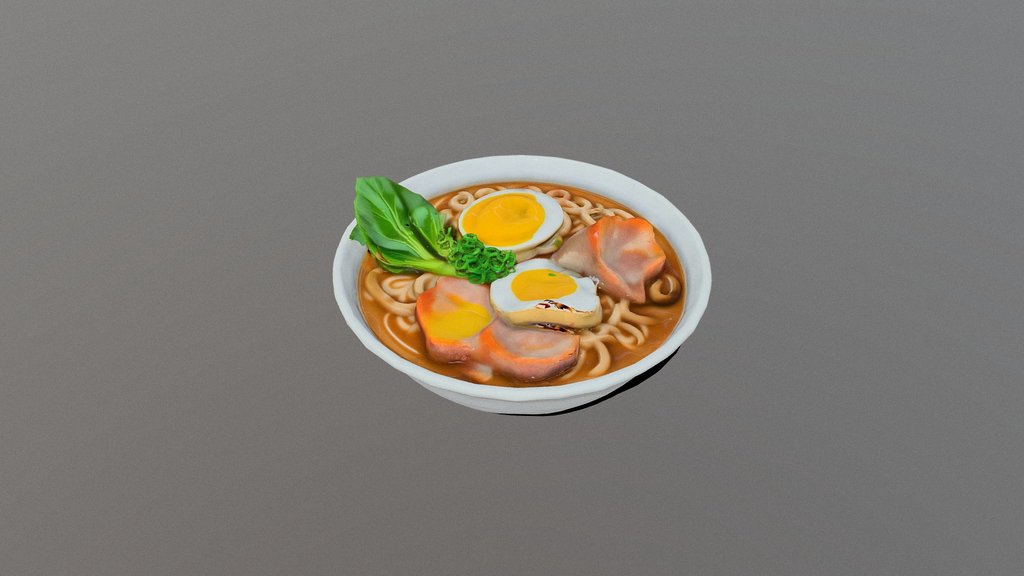 A bowl of Ramen [MESHY 6]