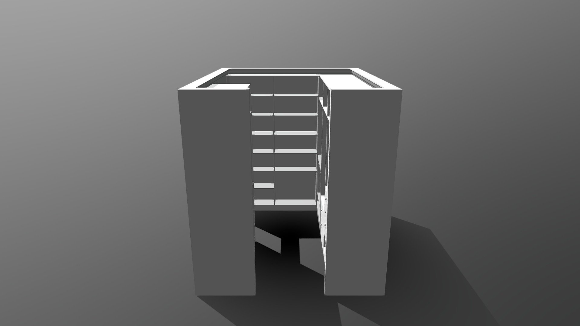 гардеробная - 3D model by wm96.ru [5c2556b] - Sketchfab