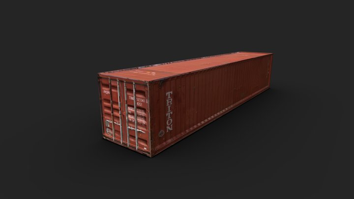 Shipping container 3D Model