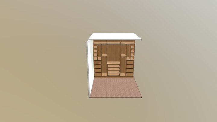 Mi closet 3D Model