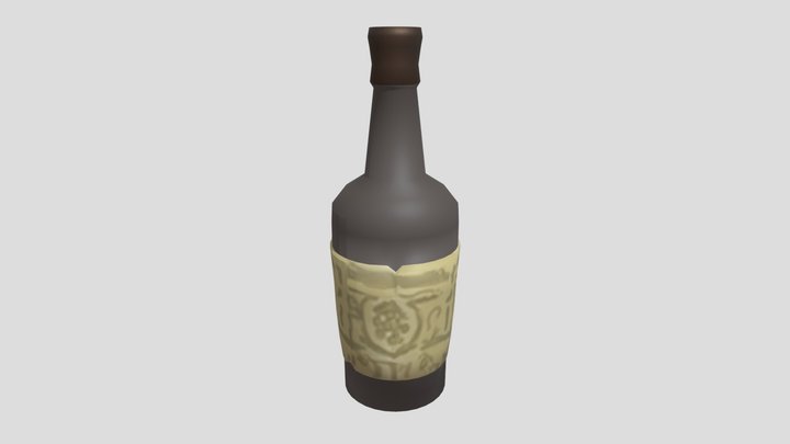 BeerBottle 3D Model