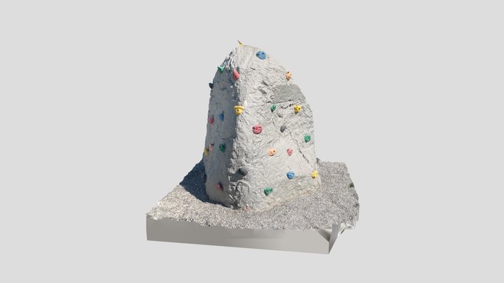 playground climbing rock 3D Model