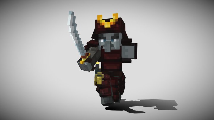 Warrior Pillager 3D Model