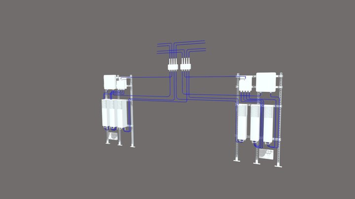 PTO Rack 3D XP 3D Model