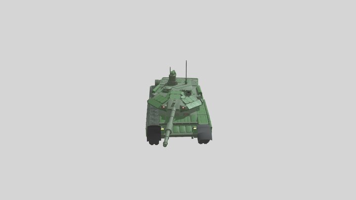 T-90 3D Model