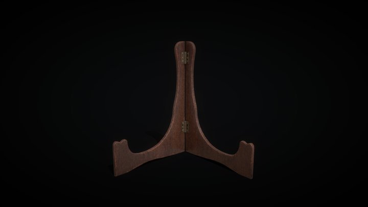Plate Stand 3D Model
