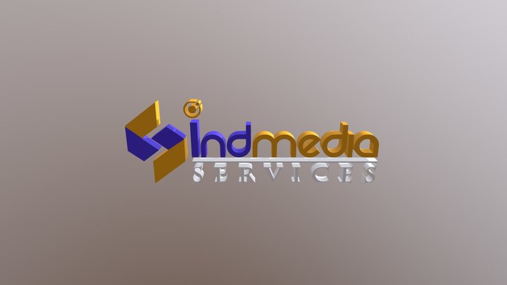 Indmedia 3D Logo 3D Model