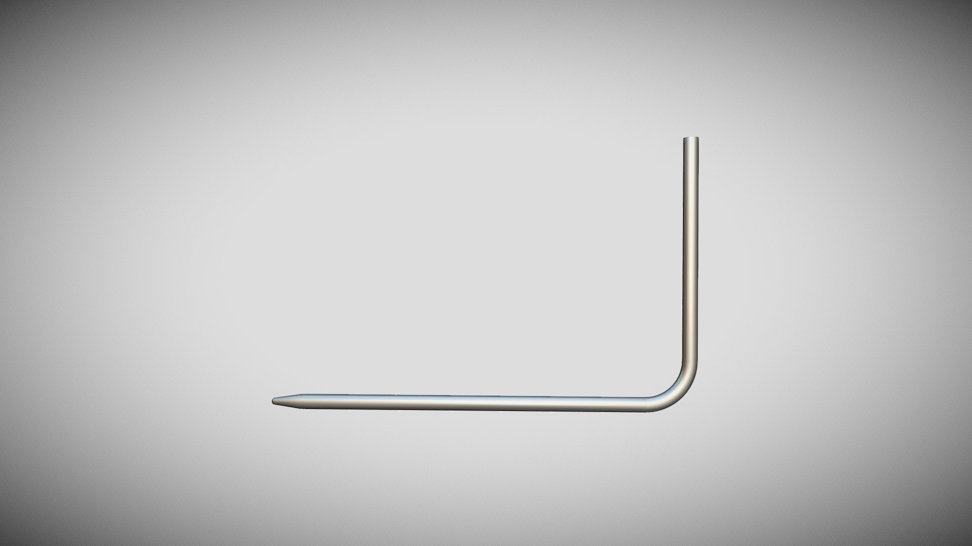 Pitot Tube - Download Free 3D model by AnsysLearn (@AnsysLearn) [5c2f143]