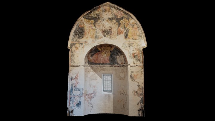 Freska - Crkva Sv.Mihajla - lapidarijum 3D Model