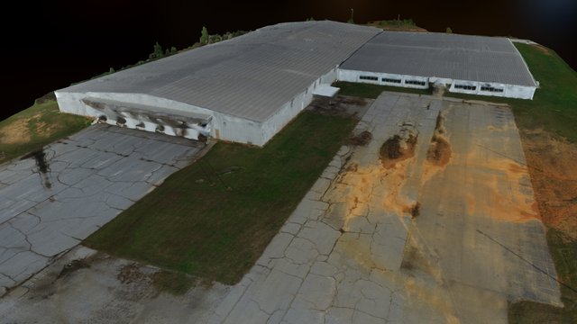 Batesburg Highway, Saluda, SC Warehouse 3D Model
