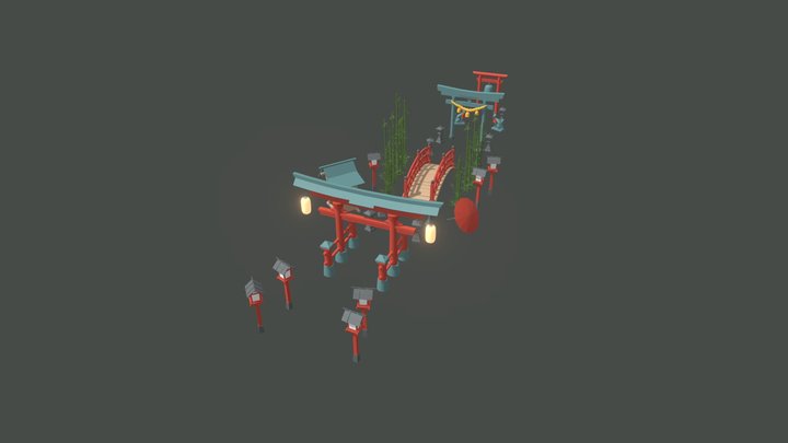 Japan - XYZ drafts 3D Model