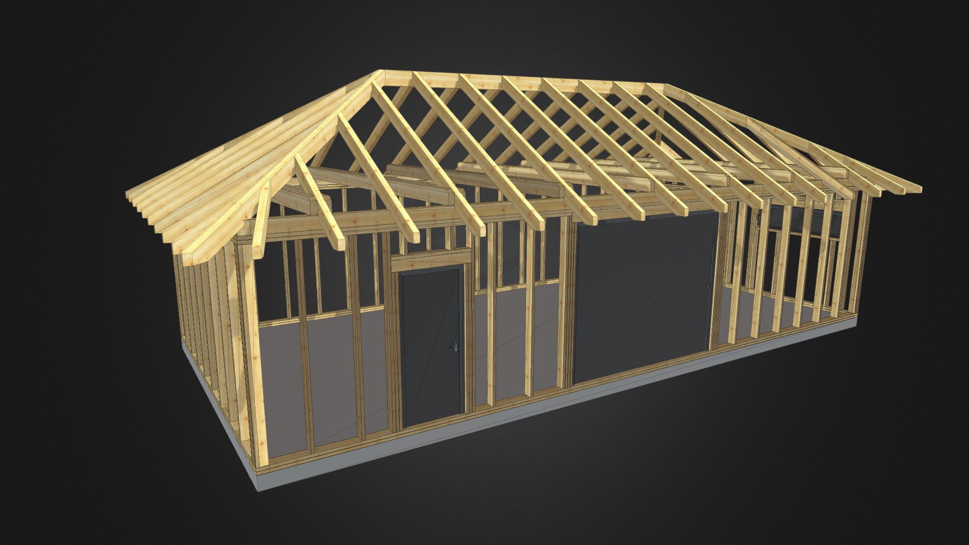 DS - gospodarczy II — Sketchfab embed 3D viewer