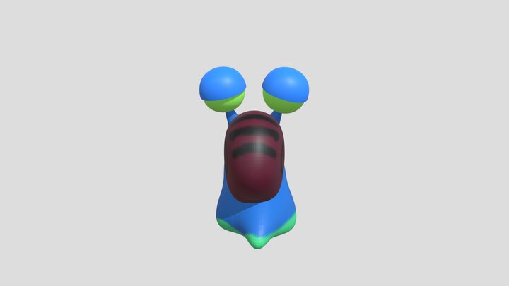 Snail Gary 3D Model