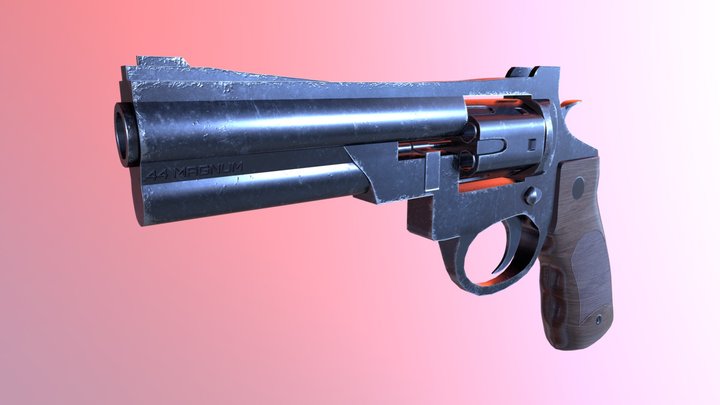 Magnum Sidearm | Indy Development 3D Model