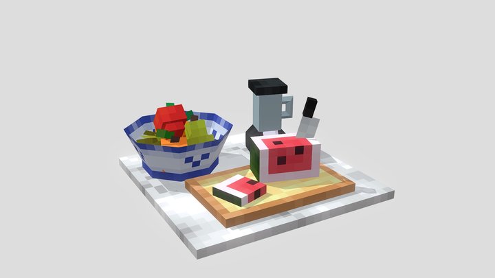 Fruits 3D Model