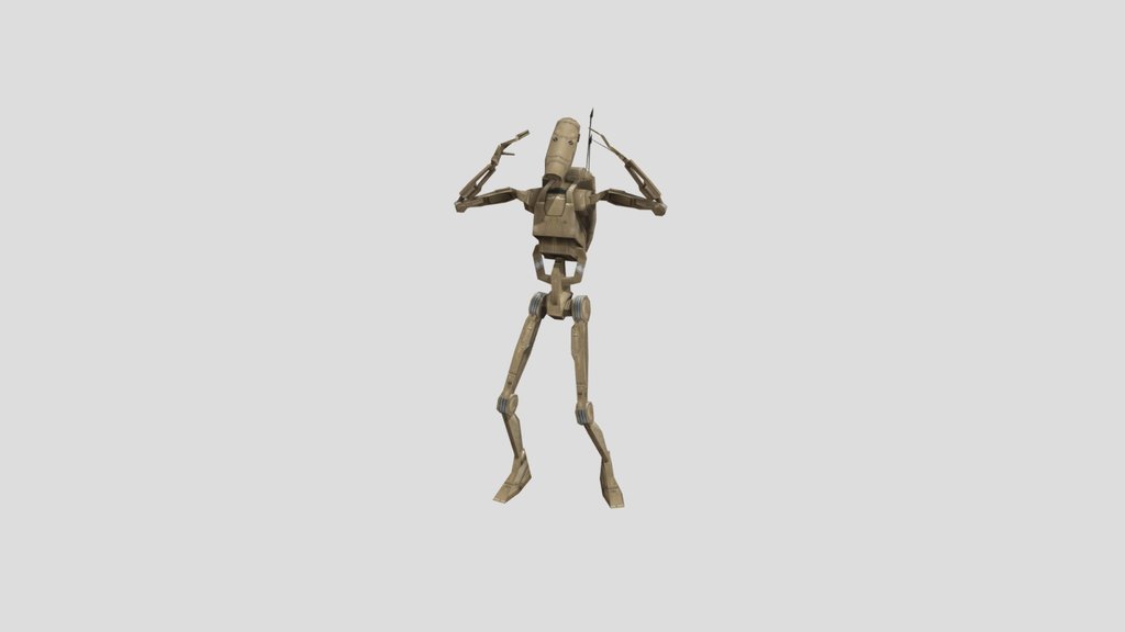 Battle Droid (SWB 2004) Dancing To The Macarena
