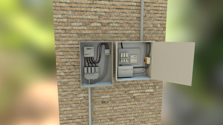 DistributionBoard01 3D Model