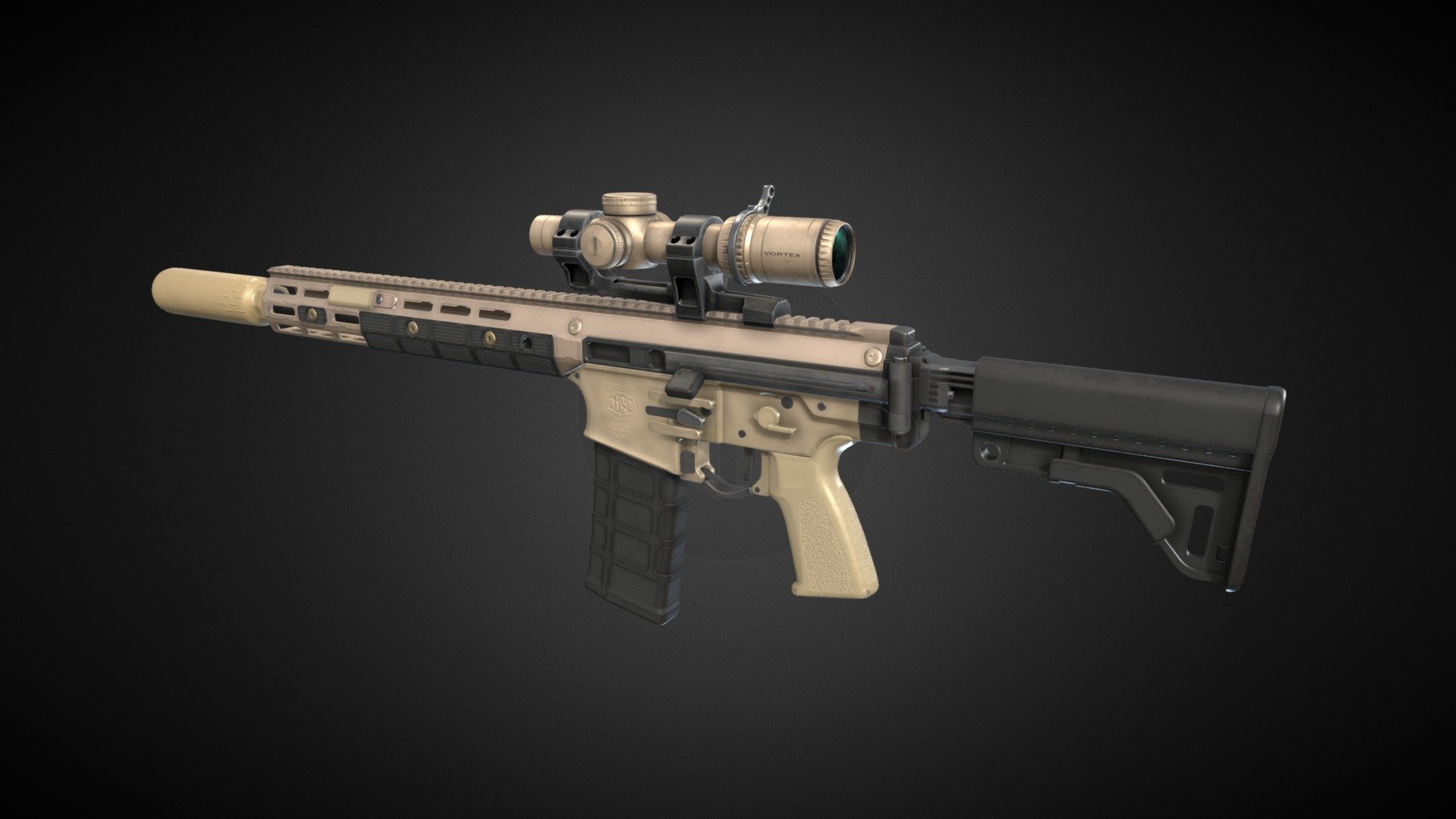 FN LICC IWS Rifle - Buy Royalty Free 3D model by Akinaro [5c369f8 ...