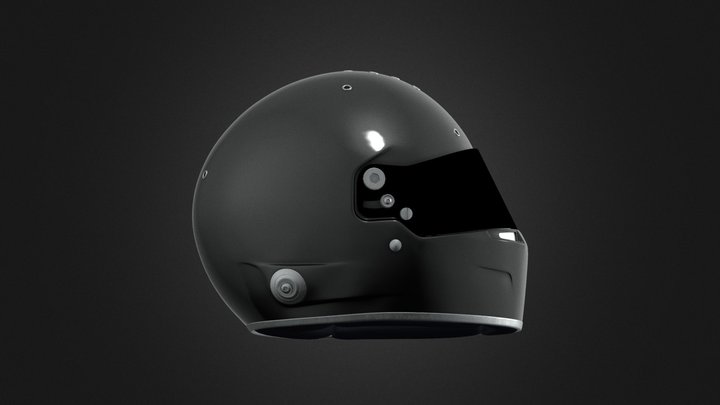 Bell Helmet 3d model 3D Model
