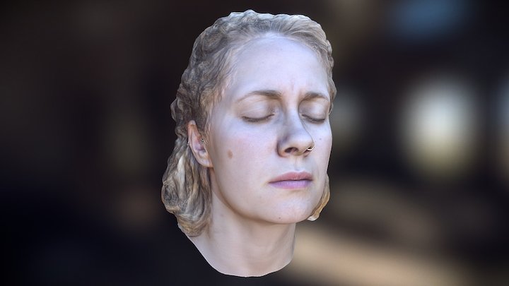 Single Camera Head Scanning | Photogrammetry 3D Model