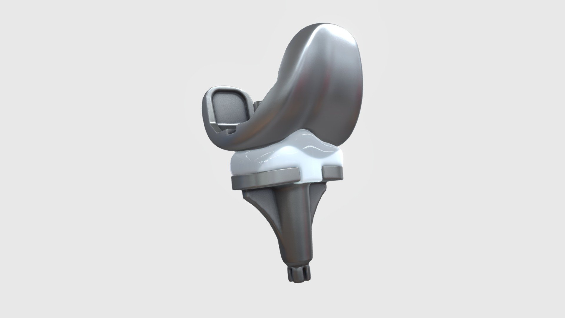 Knee Replacement Implant Buy Royalty Free 3d Model By Zames1992