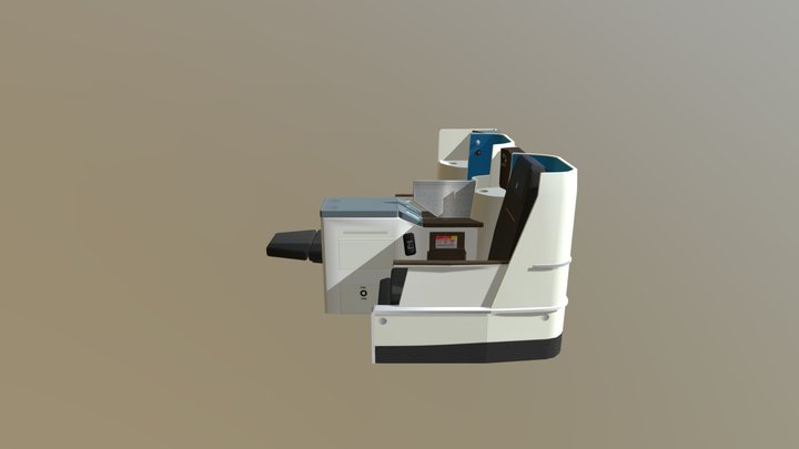 Seat_obj 3D Model
