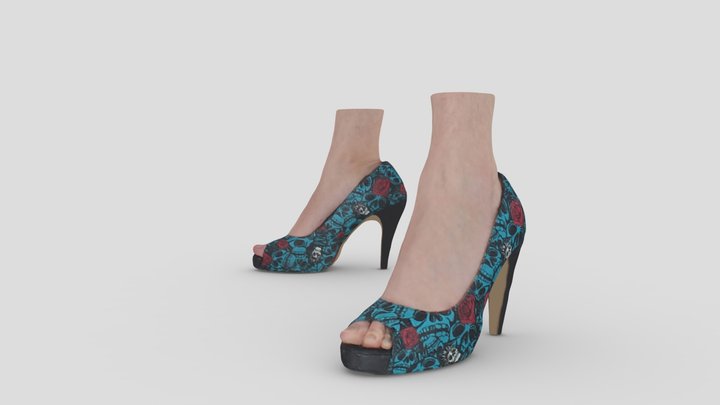 Nyx Knightly's Shoes 3D Model